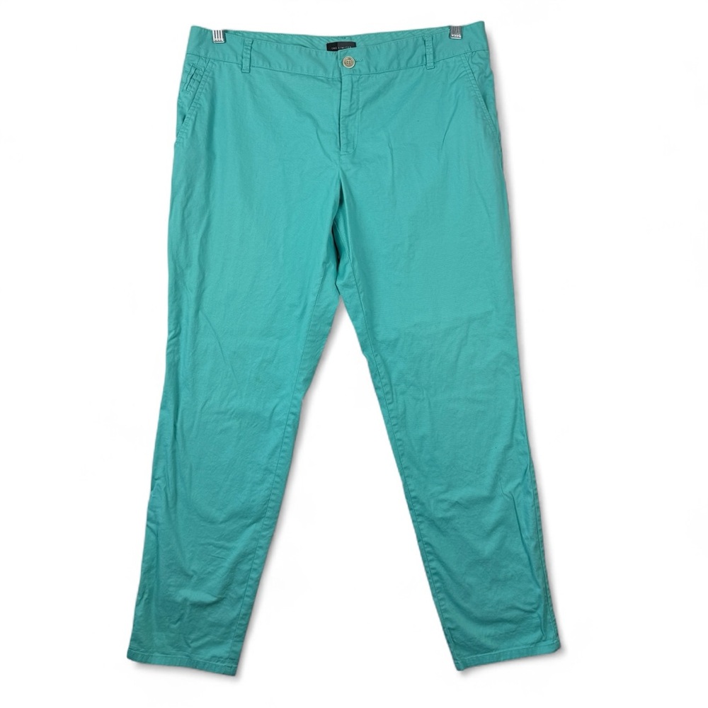 The Limited Womens Stretch Turquoise Dress Pants Size 12 - W35 X L29